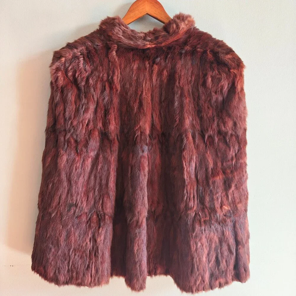 Vintage Mink Fur Cape - Picture 7 of 15